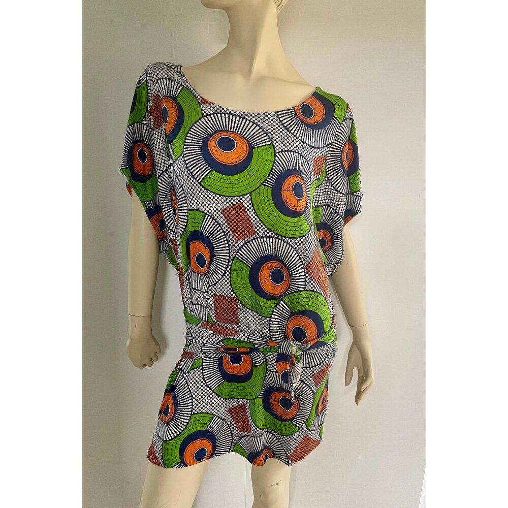 Vintage Y2K Minidress, Size M, Real Silk Dress, Nieves Lavi New York
